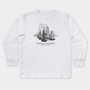 Outlander Craigh Na Dun Kids Long Sleeve T-Shirt